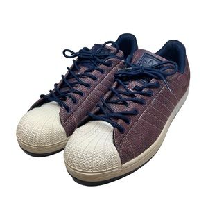 Adidas Originals Superstar Woven Shell Toe Purple